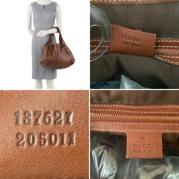 GUCCI Authentic Calfskin Med. Pelham Shoulder Bag - Picture 14 of 16